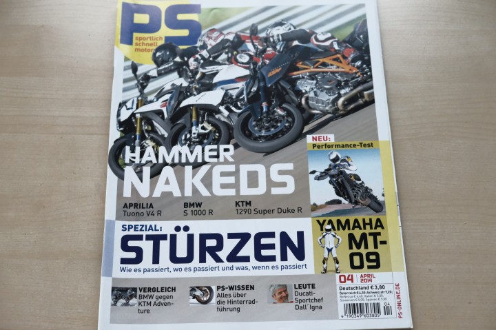 Deckblatt PS Sport Motorrad (04/2014)